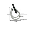 Inside Out Round Diamond Hoop Earrings | DR-34PCS-3.57CTW | SKU: ND1199-1-Earrings-ASSAY