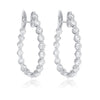 Inside Out Round Diamond Hoop Earrings | DR-34PCS-3.57CTW | SKU: ND1199-1