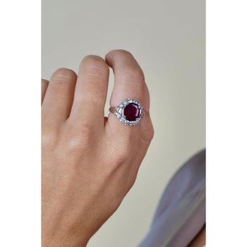 txt
アンティーク 2.52カラット 無加熱ルビー＆ダイヤモンド Ring、プラチナ｜J.E. Caldwell & Co. サイン入り – Assay Jewelers