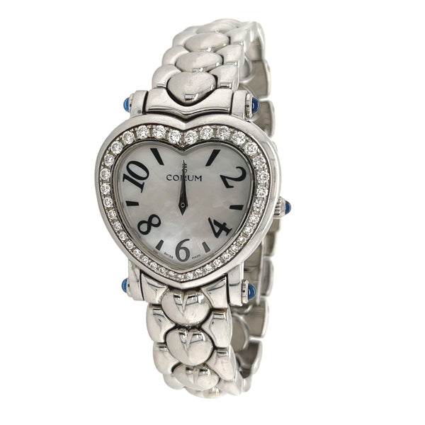 CORUM Heart-Shaped Women\'s Watch Corum Heart 37.5mm MOP Dial Watch Ref# 24.183.47 – Happy  main image 4