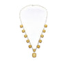 Magnificent GIA Certified 25 Carat Total Natural Fancy Yellow Diamond Necklace in 18K Gold-Necklace-ASSAY