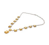 Magnificent GIA Certified 25 Carat Total Natural Fancy Yellow Diamond Necklace in 18K Gold-Necklace-ASSAY