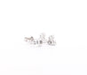 Natural 0.60 CTTW Diamond Three-Stone Cluster Stud Earrings