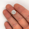 Natural 3.51 Carat Round Cut Diamond Solitaire Engagement Ring-Engagement Ring-ASSAY