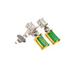 Natural Elongated Emerald and Diamond Drop Earrings in 18K Gold-Earrings-ASSAY