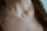 Natural Pink Diamond Butterfly Charm Floating Pendant Necklace in 18K Rose Gold