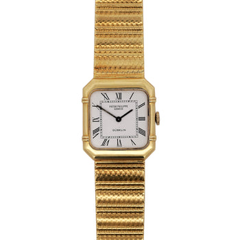Patek Philippe For Gübelin 4457/1 Double Signed 18K Gold 23mm Manual Watch – Assay Jewelers