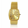 Piaget 9741 Vintage 18k Mens Watch with Gold Champagne Strap-ASSAY