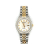 Rolex 36mm DateJust White Jubilee Dial Ref. 1601 With Diamond Bezel-Watches-ASSAY