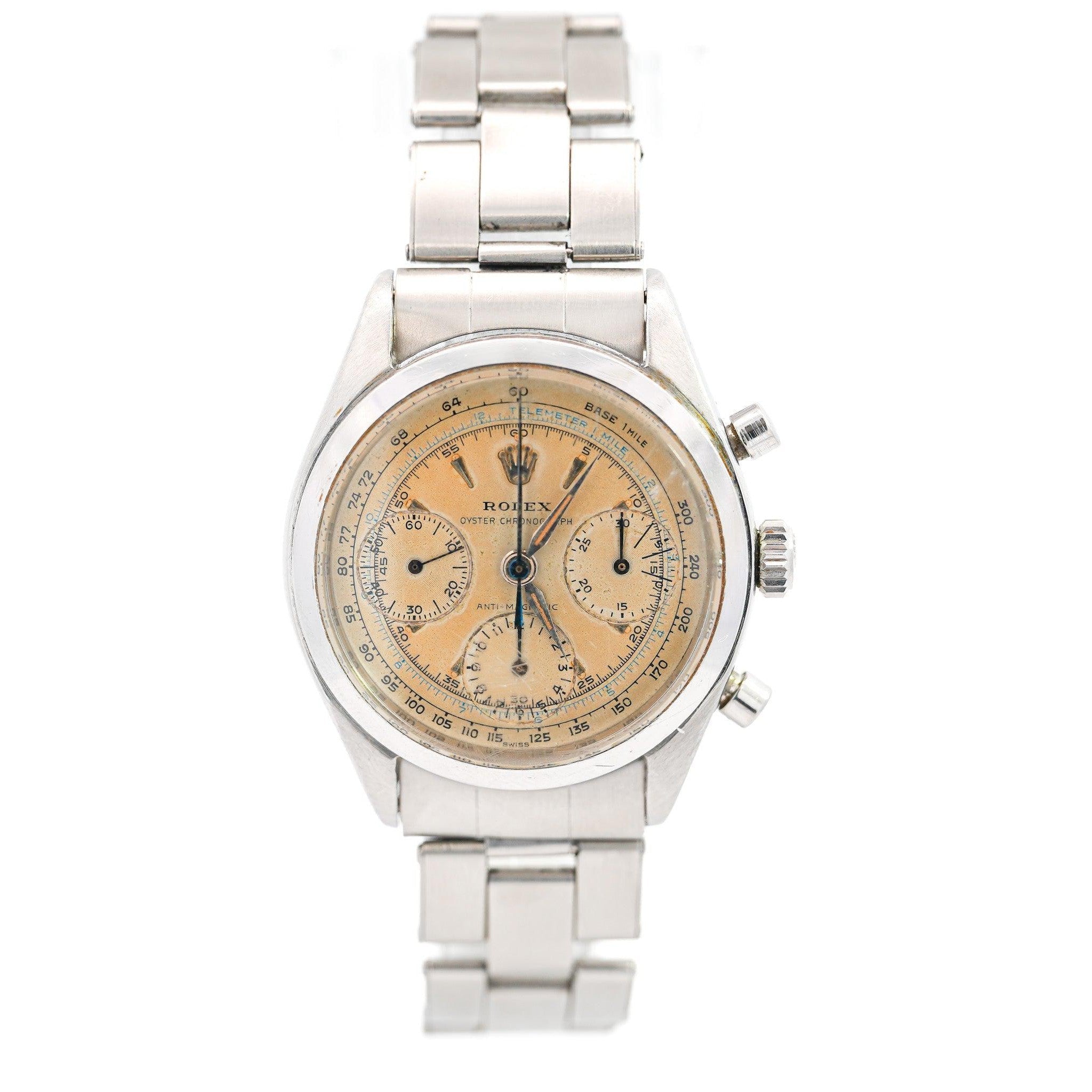 Rolex 6234 Vintage Pre Daytona Oyster Chronograph 36MM Manual Wind Watch-Watches-ASSAY