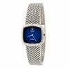 Rolex Cellini 4082 Blue Vignette Dial 24mm Woven 18K White Gold Mesh Watch