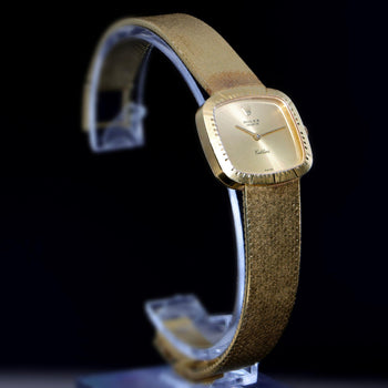 Rolex Cellini 4082 Gold Dial 18K Yellow Gold Bracelet Circa 1976 Vintage Watch – Assay Jewelers