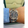 Rolex Datejust 36mm Dial and Jubilee Black Dial with Diamond Hour Markers - ASSAY