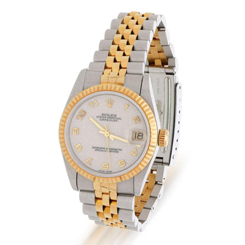 Rolex Datejust 68273 Two-Tone Jubilee Dial Fluted Bezel 31mm Watch 1998 Full Set – Assay Jewelers