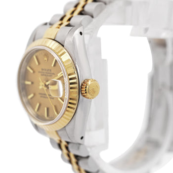 Rolex Datejust 69173 Vintage 2 Tone 26mm Fluted Jubilee Watch – Assay Jewelers