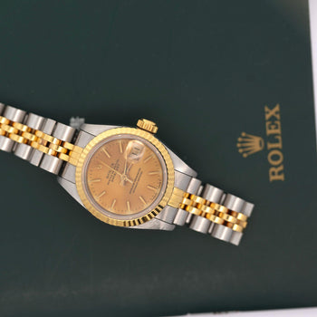 Rolex Datejust 69173 Vintage 2 Tone 26mm Fluted Jubilee Watch – Assay Jewelers