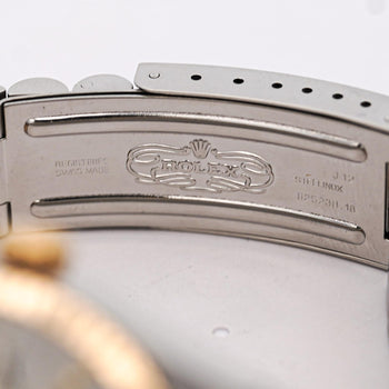 Rolex Datejust Silver Tapestry Dial 2 Tone Jubilee 36mm 16013 Watch Box/Papers – Assay Jewelers