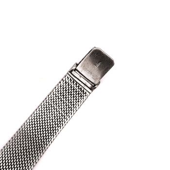 Rolex Precision 2157 Ladies 18k White Gold Diamond Bezel Blue Dial Watch 1972 – Assay Jewelers