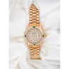 Rolex President Datejust 26mm 18K Gold Emerald & Diamond Ladies Watch