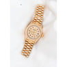 Rolex President Datejust 69178 Ladies 26mm Ruby Diamond Dial 18K Gold Watch