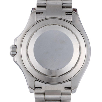 Rolex Yachtmaster 16622 40mm Platinum Bezel Ruby Gem Dial Steel Oyster Watch – Assay Jewelers