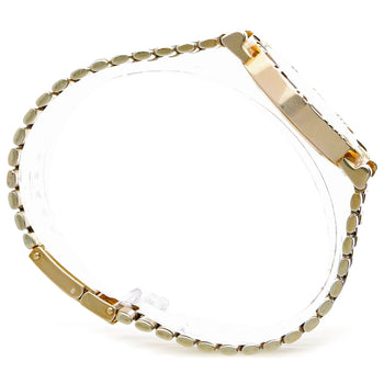 Tiffany & Co Atlas 18K Gold 31mm Cream Dial Quartz 3 Row Bracelet Watch – Assay Jewelers