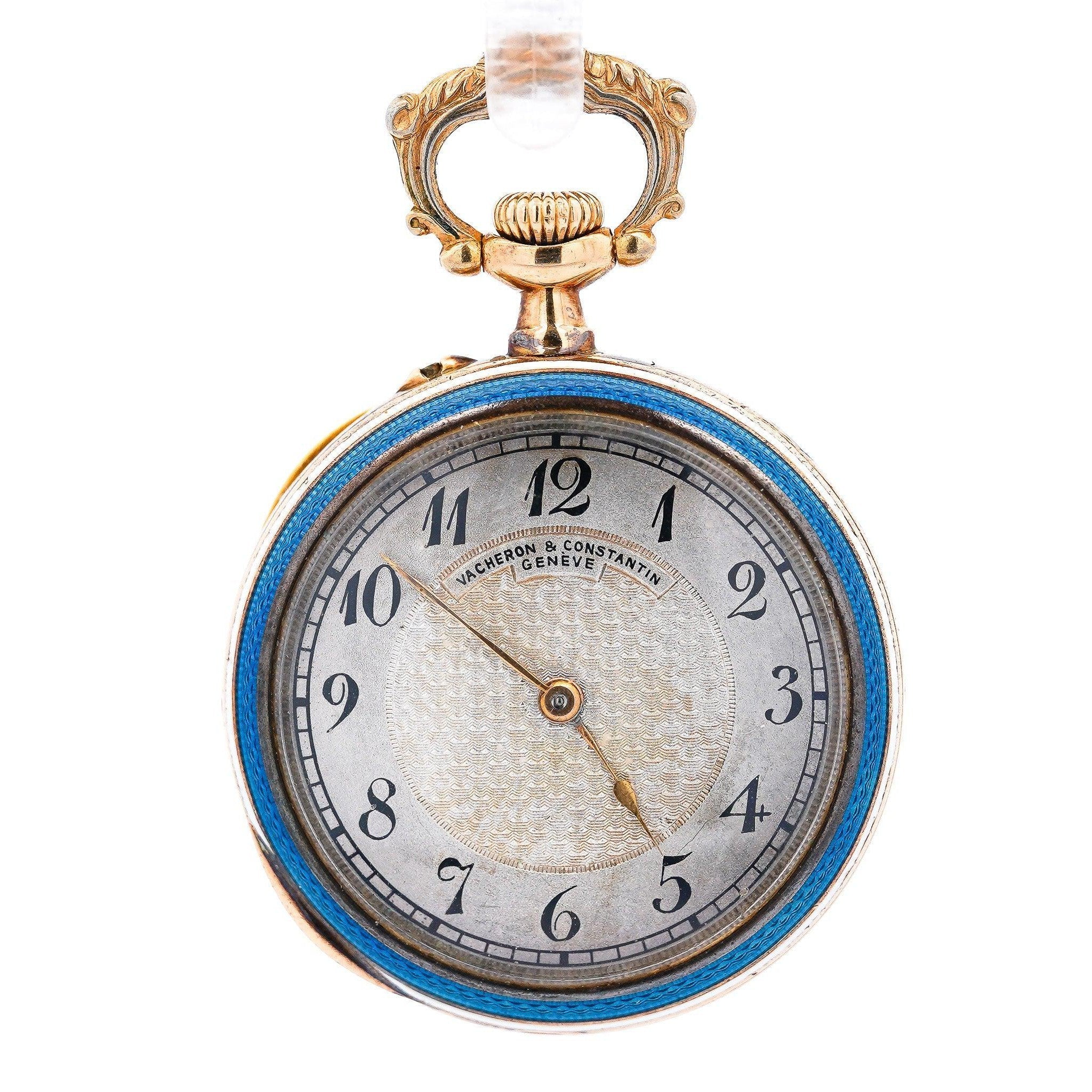 Vacheron Constantin 18Kt Gold Pocket Watch Commissioned by Bailey Banks and Biddle For Emory S. Land-Watches-ASSAY