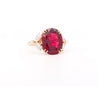 Van Cleef & Arpels 8.85 Carat No Heat Oval Ruby in 18k Yellow Gold Ring