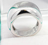 Vintage Cartier Nouvelle Vogue 750 White Gold Dome Ring Circa 1997-Rings-ASSAY