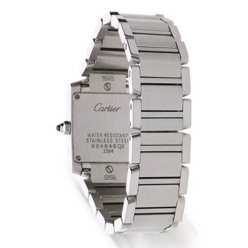 Vintage Cartier Tank Francaise W51008Q3 Silver Dial Steel Quartz Watch 20x25mm – Assay Jewelers