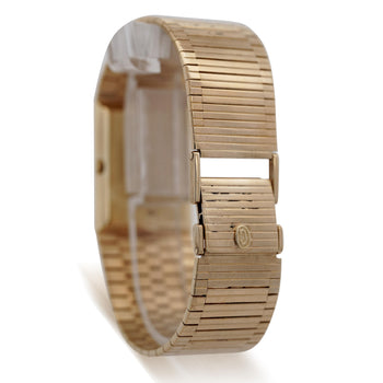 Vintage Concord 14K Gold 25mm Quartz Integrated Bracelet Watch – Assay Jewelers