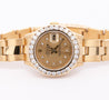 Vintage Rolex 18K Gold DateJust 28mm Diamond Bezel & Dial Watch