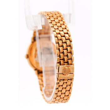 Vintage Rolex Cellini 6621 18K Yellow Gold White Dial Quartz Bracelet Watch – Assay Jewelers