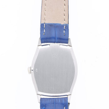 Vintage Rolex Cellini Geneve 23mm 18K White Gold Blue Dial Ladies Manual Watch – Assay Jewelers