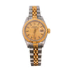 Montre Anciens Rolex Datejust 26 mm bicolore or 18K et acier, lunette crénelée, bracelet Jubilee