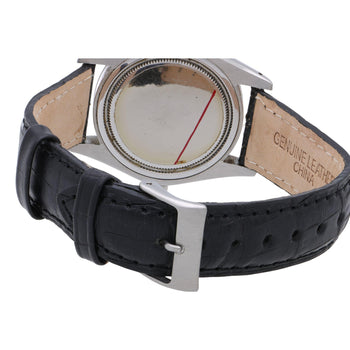 Vintage Rolex Oysterdate Precision 6694 Blue Dial Steel 1977 Leather Strap Watch – Assay Jewelers