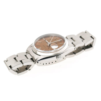 Vintage Rolex Oysterdate Precision 6694 Champagne Brown Dial 34mm Watch – Assay Jewelers
