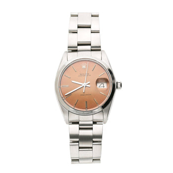 Vintage Rolex Oysterdate Precision 6694 Champagne Brown Dial 34mm Watch – Assay Jewelers