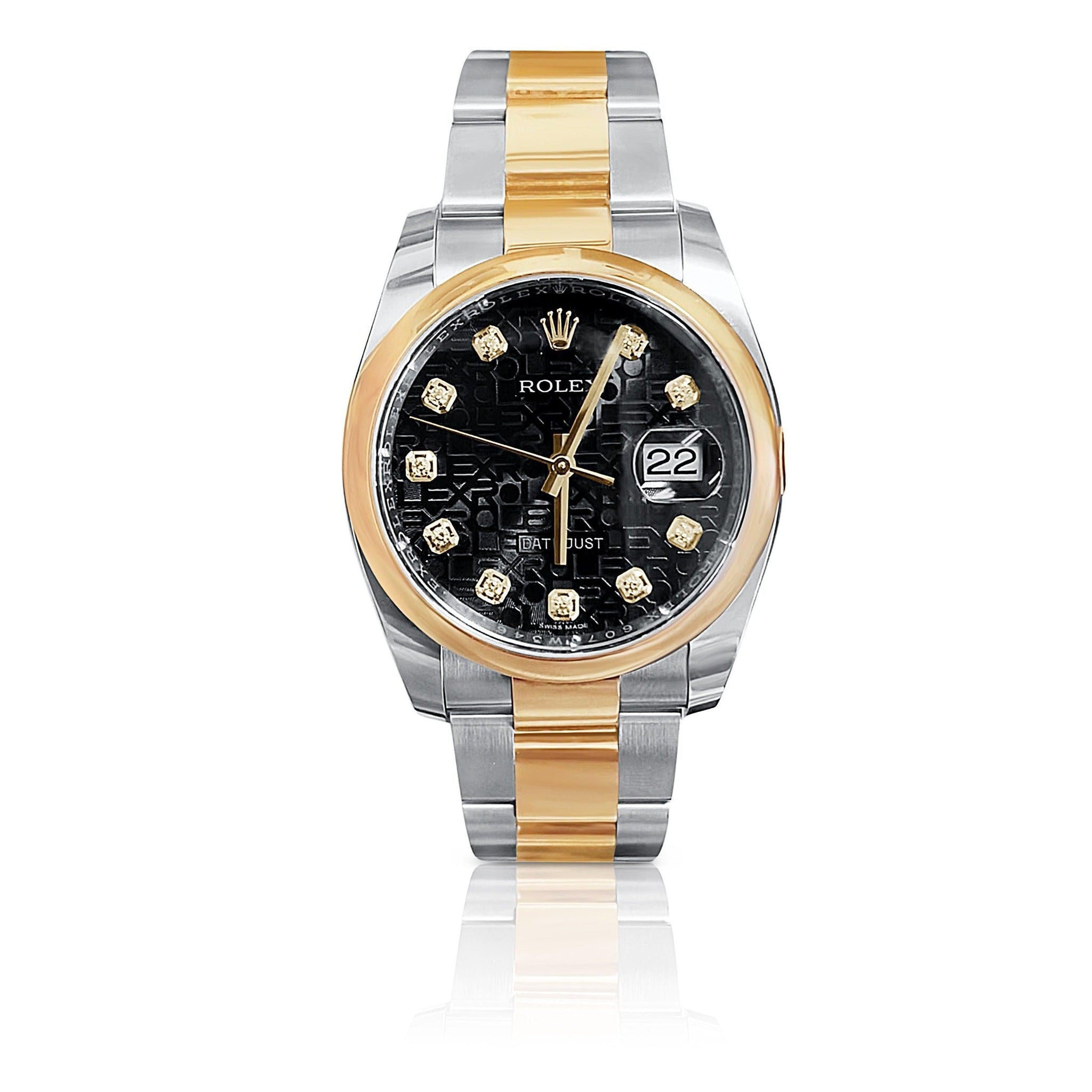 Rolex Datejust 36 Black Dial Watch